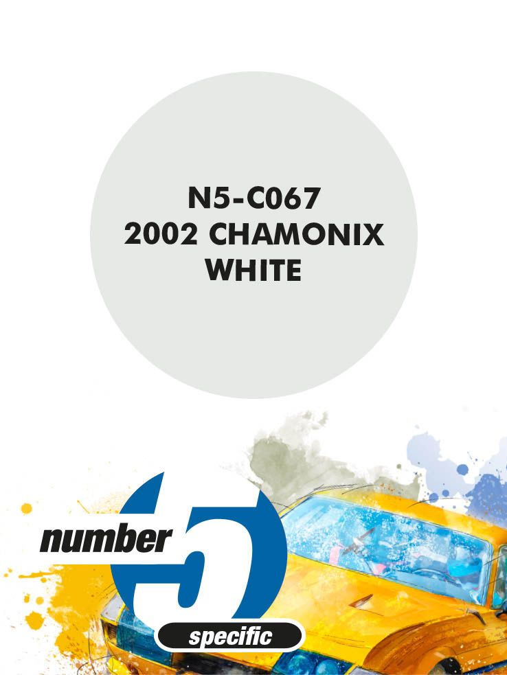 Number 5 N5-C067 2002 Chamonix White