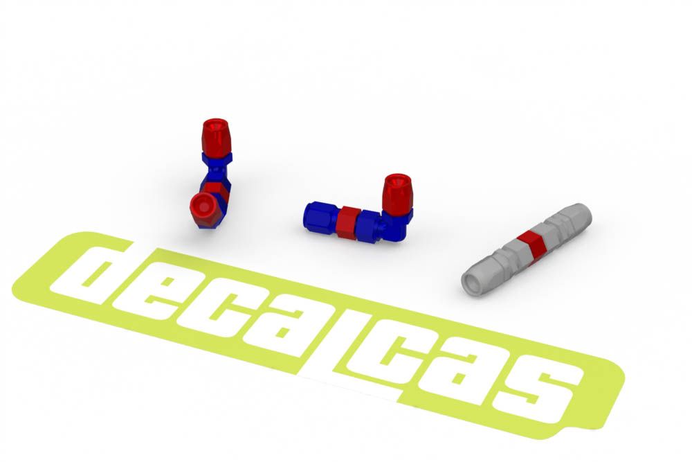 Decalcas PAR048 1,2mm Hose joints (Set 3)
