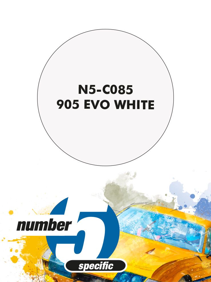 Number 5 N5-C085 905 Evo White