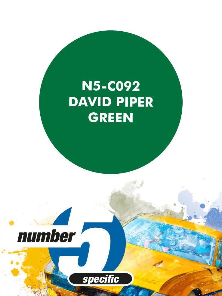 Number 5 N5-C092 David Piper Green