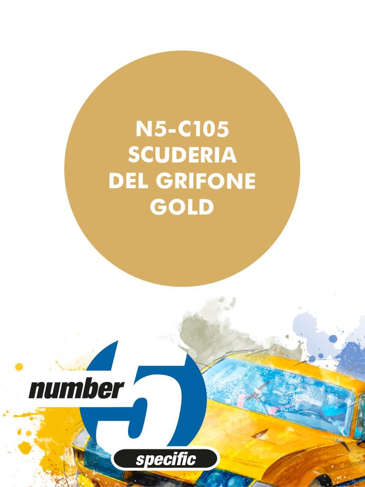 Number 5 N5-C105 Scuderia del Grifone Gold