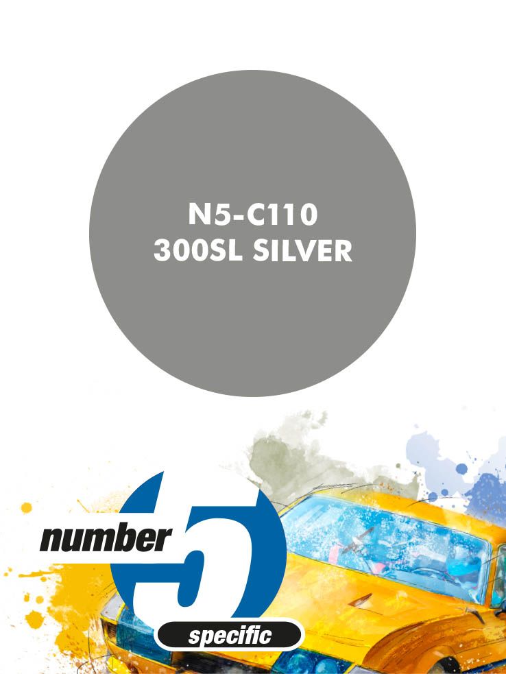 Number 5 N5-C110 300SL Silver