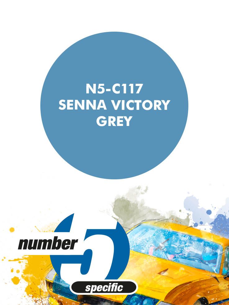 Number 5 N5-C117 Senna Victory Grey