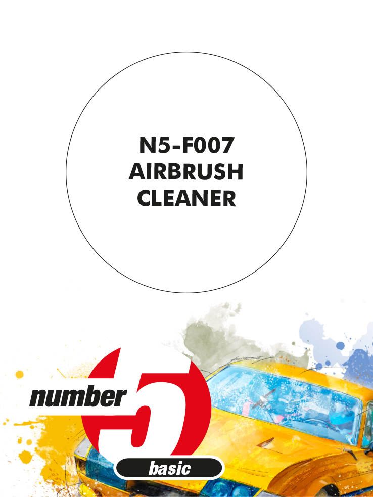 Number 5 N5-F007 Airbrush Cleaner