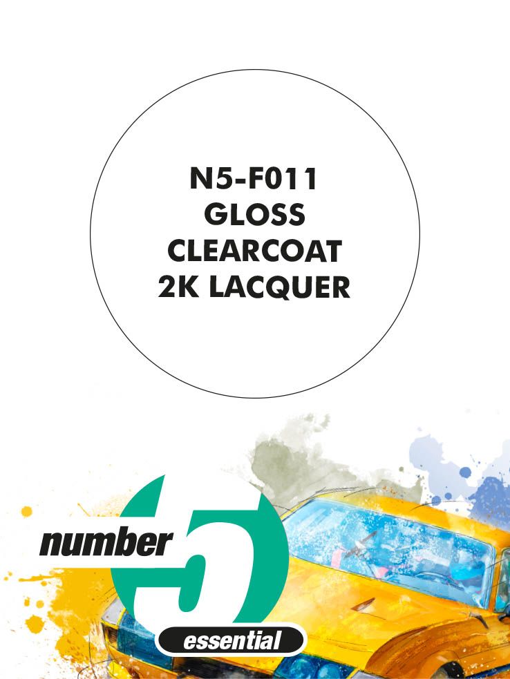Number 5 N5-F011 Gloss clearcoat 2K lacquer