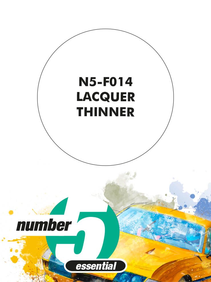 Number 5 N5-F014 Lacquer Thinner