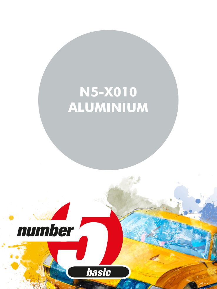 Number 5 N5-X010 Aluminium