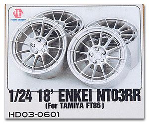 Hobby Design HD03-0601 18' Enkei NT03RR Wheels (For Tamiya FT86)