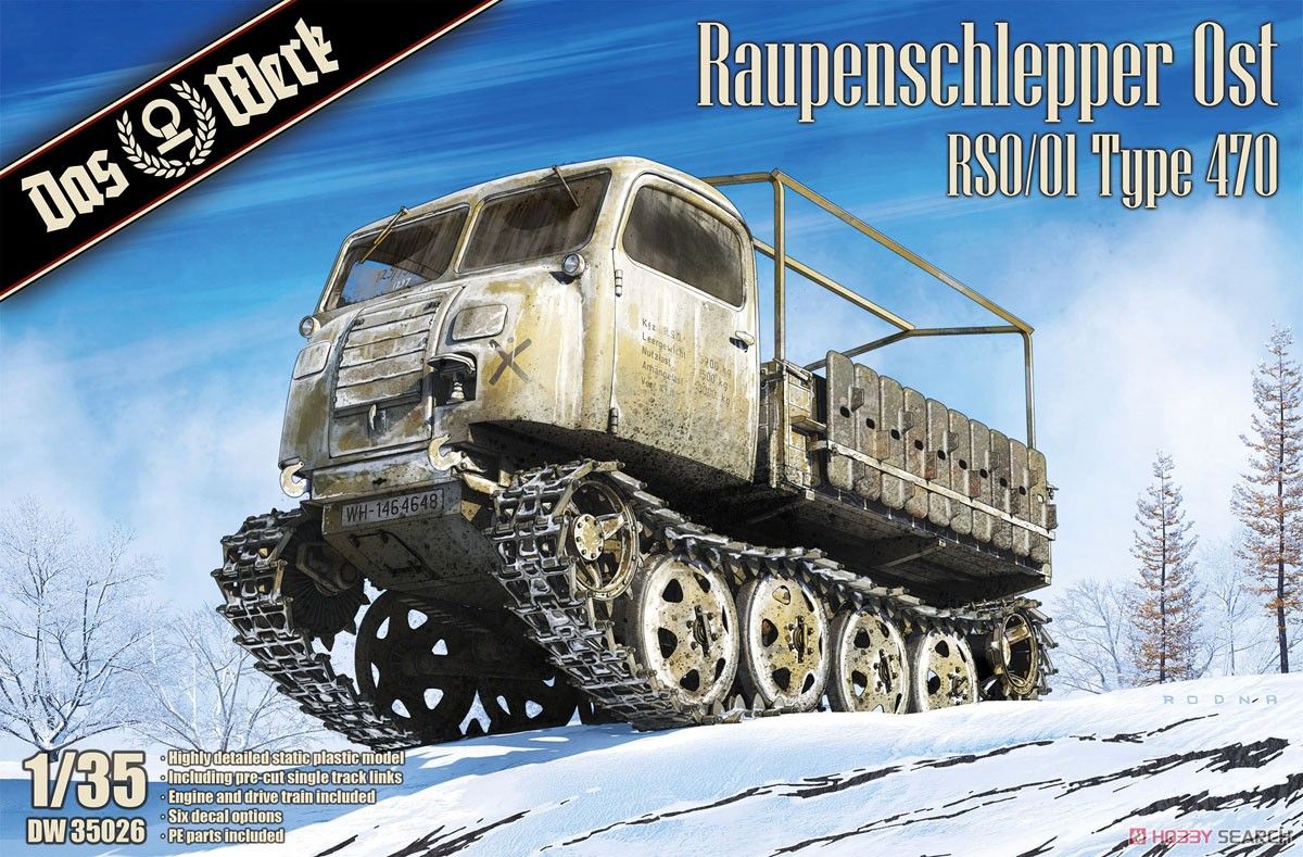 Das Werk DW35026 Raupenschlepper Ost (RSO/01 Type 470)