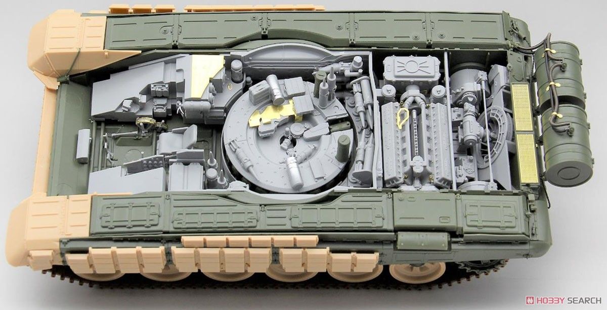 Amusing Hobby 35A041 T-72AV (Full Interior)