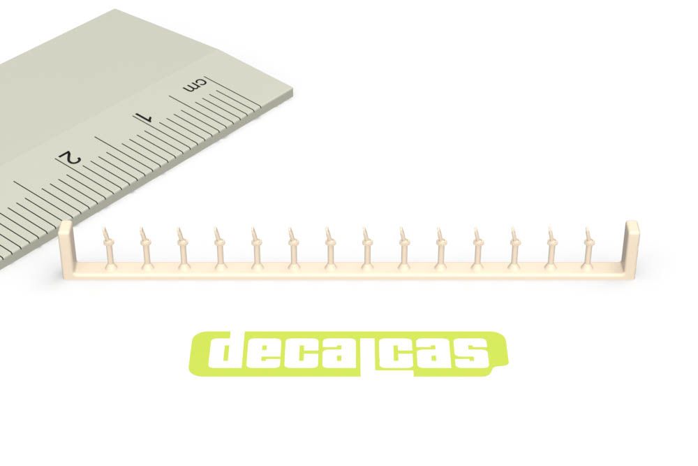 Decalcas PAR056 Flat toggle switches - Type 1