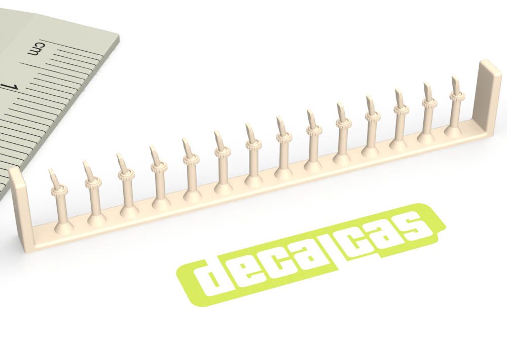 Decalcas PAR057 Flat toggle switches - Type 1