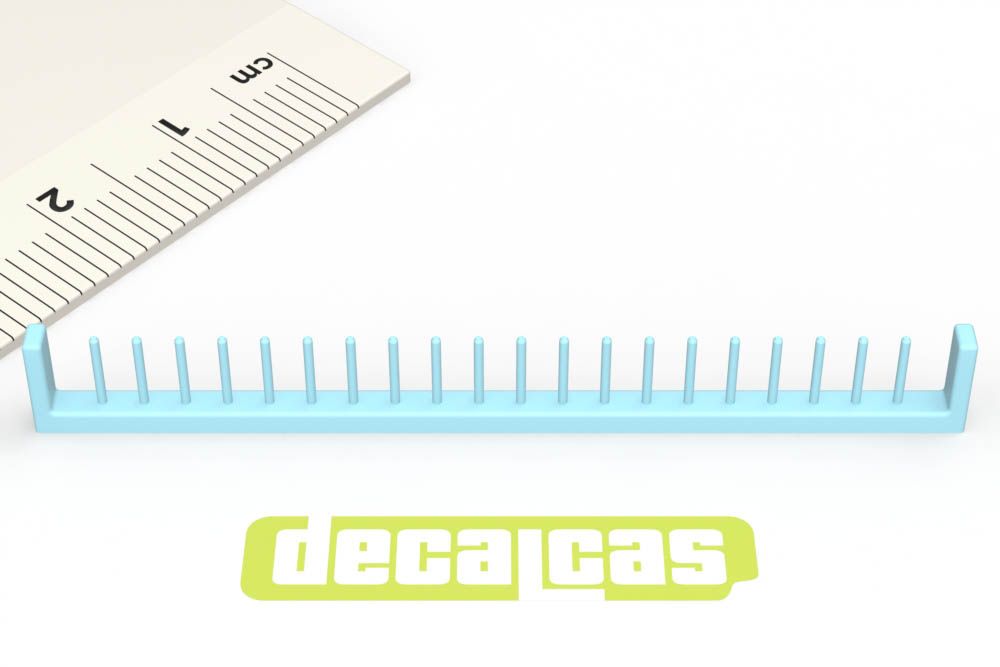Decalcas PAR058 Hinges for hoods and doors - Type 2