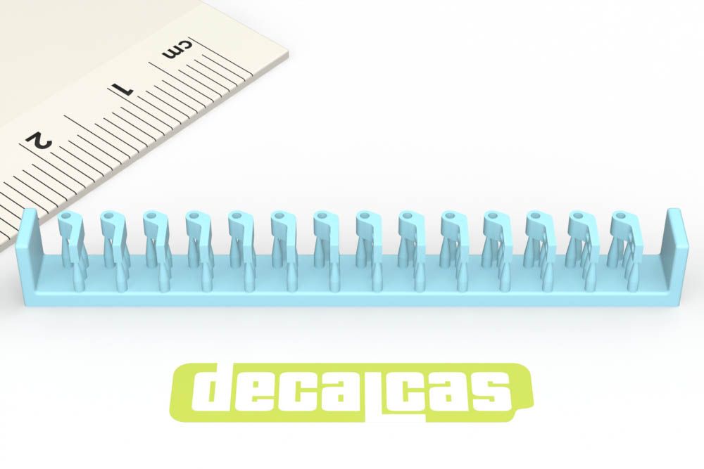 Decalcas PAR058 Hinges for hoods and doors - Type 2