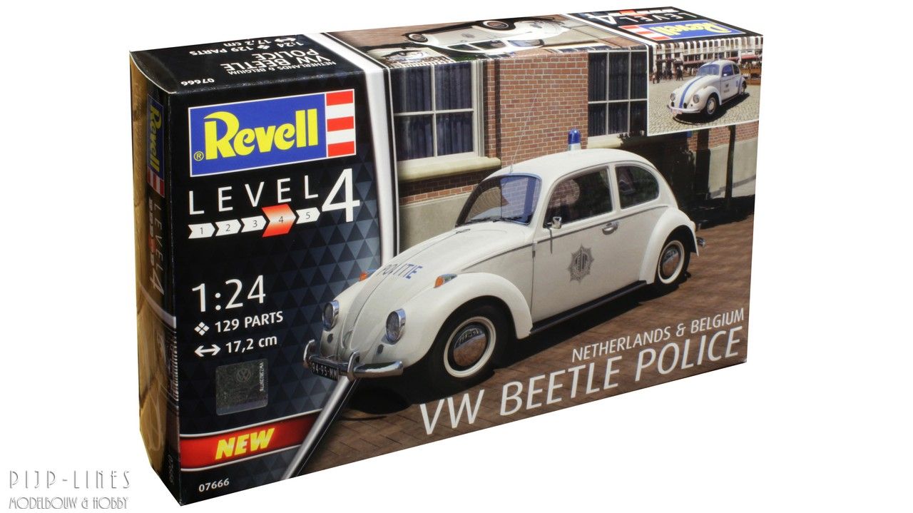 Revell 07666 VW Beetle Police Netherland & Belgium