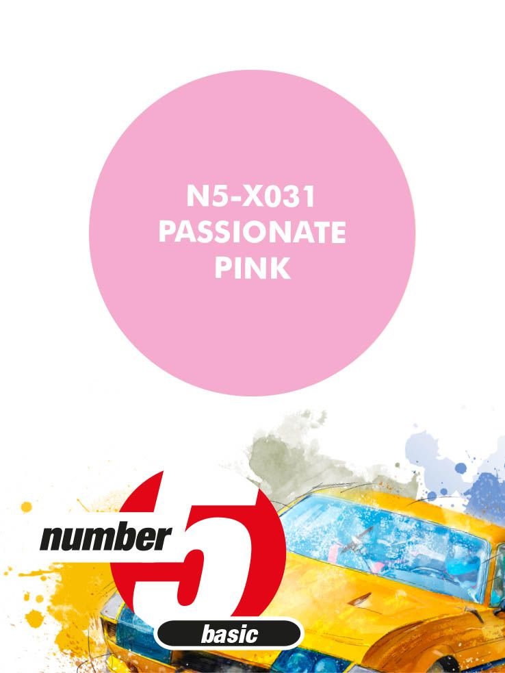 Number 5 N5-X031 Passionate Pink