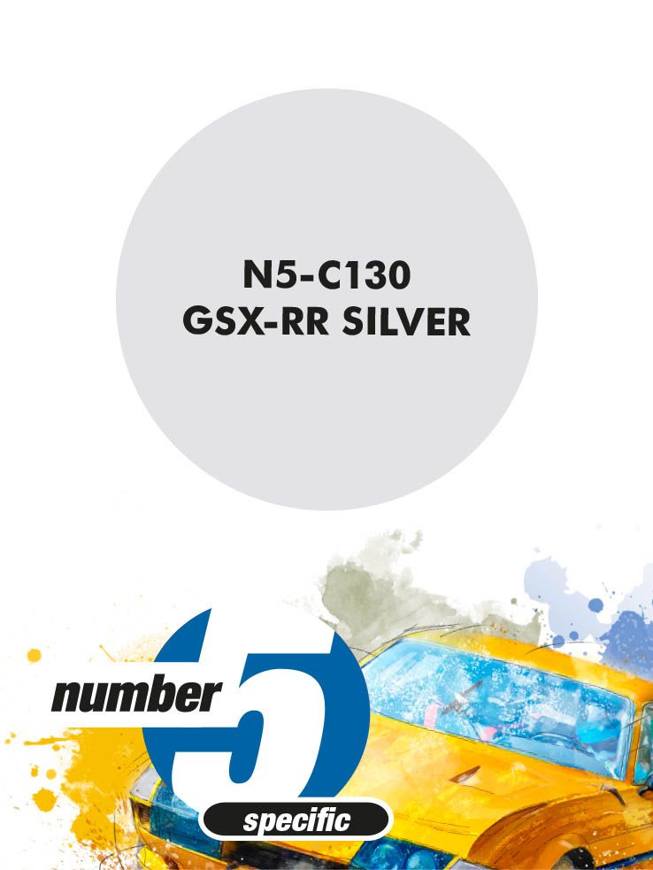 Number 5 N5-C130 GSX-RR Silver