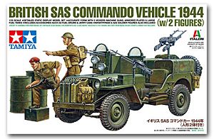 Tamiya 25423 SAS Car 1944 with Figures