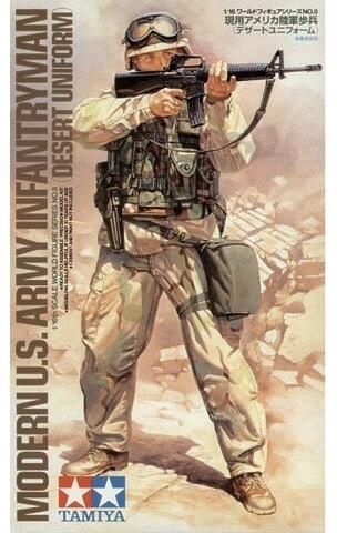 Tamiya 36308 Modern U.S. Army Infantryman (desert uniform)