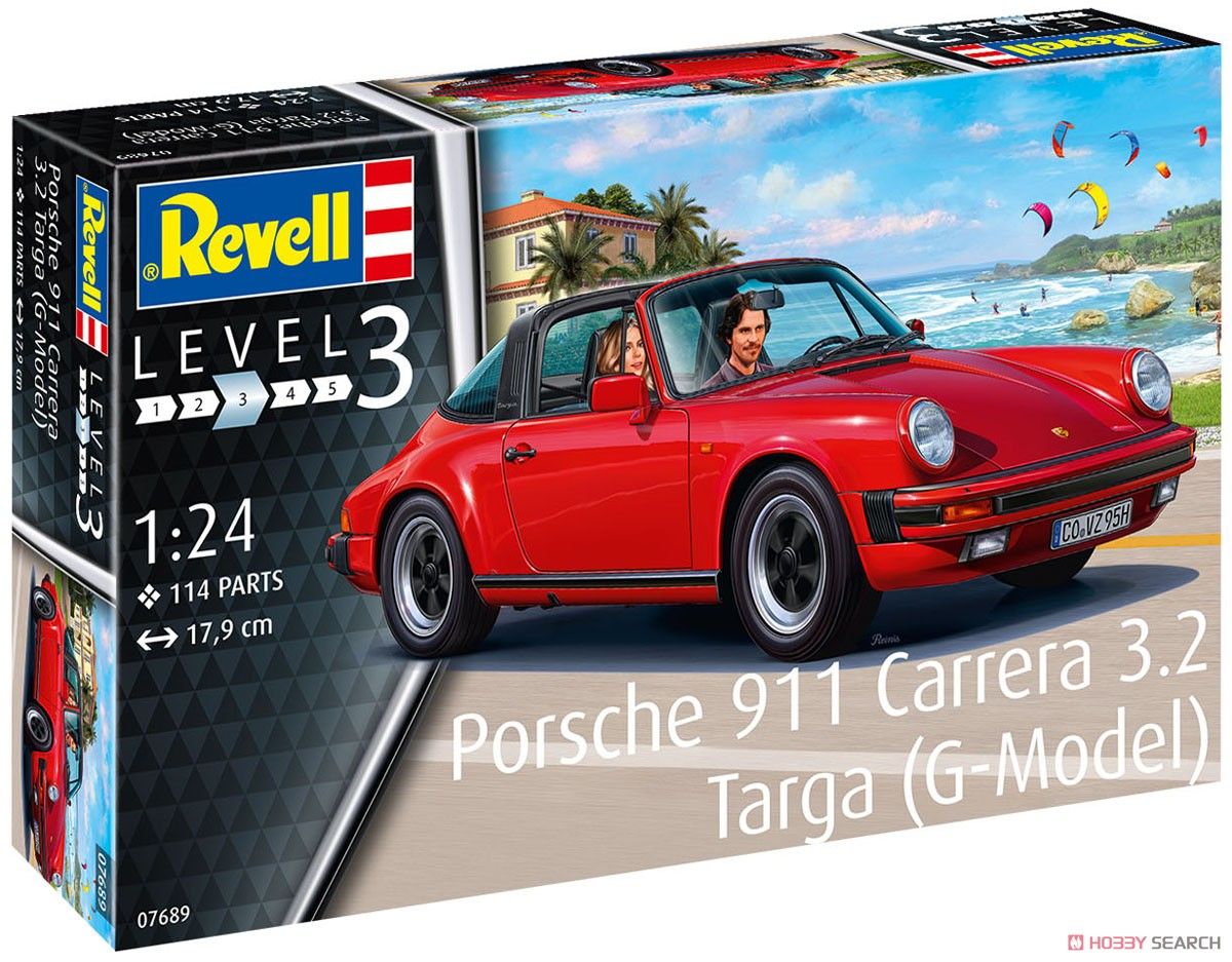 Revell 07689 Porsche 911G Model Targa