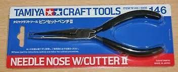 Tamiya 74146 Needle Nose Pliers with Cutter II
