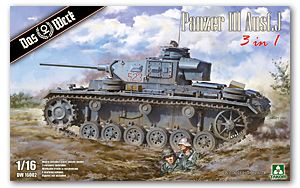 Das Werk 16002 Panzer III J 3 in 1