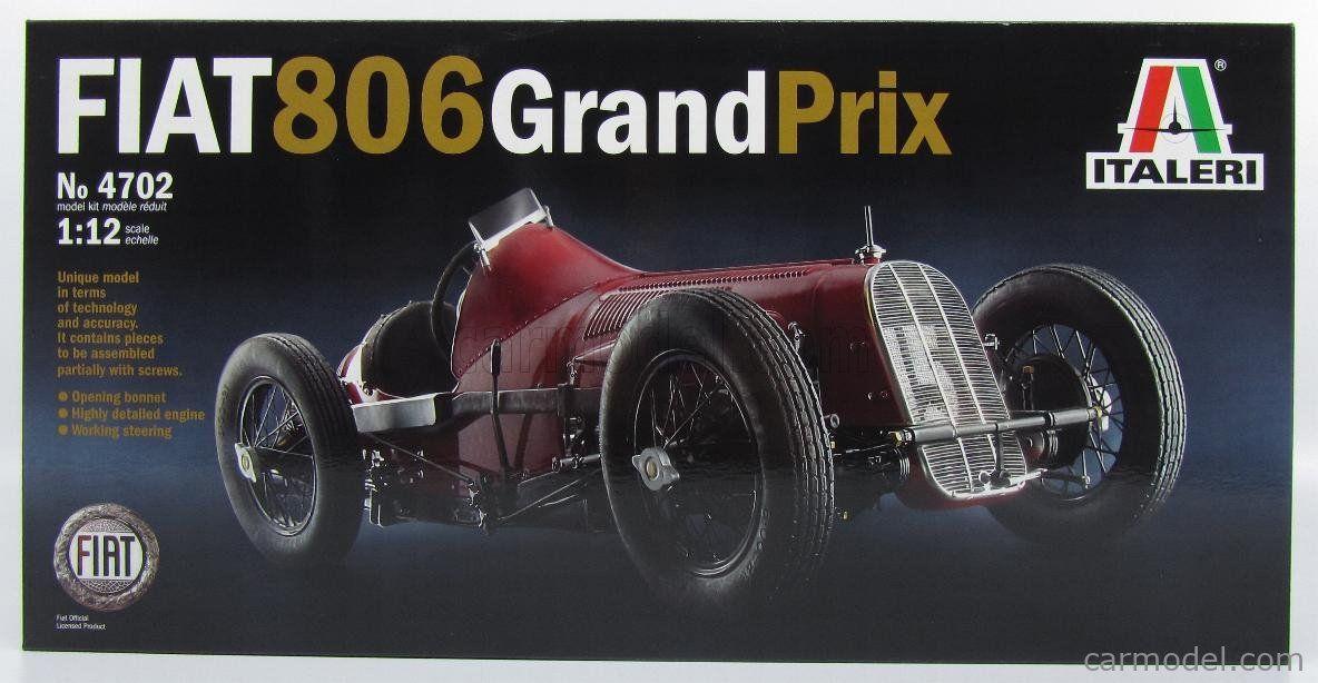 Italeri 4702 1/12 Fiat 806 Grand Prix