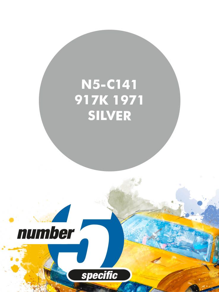 Number 5 N5-C141 917K 1971 Silver