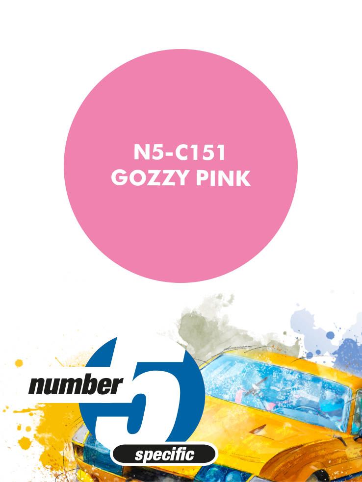 Number 5 N5-C151 Gozzy Pink