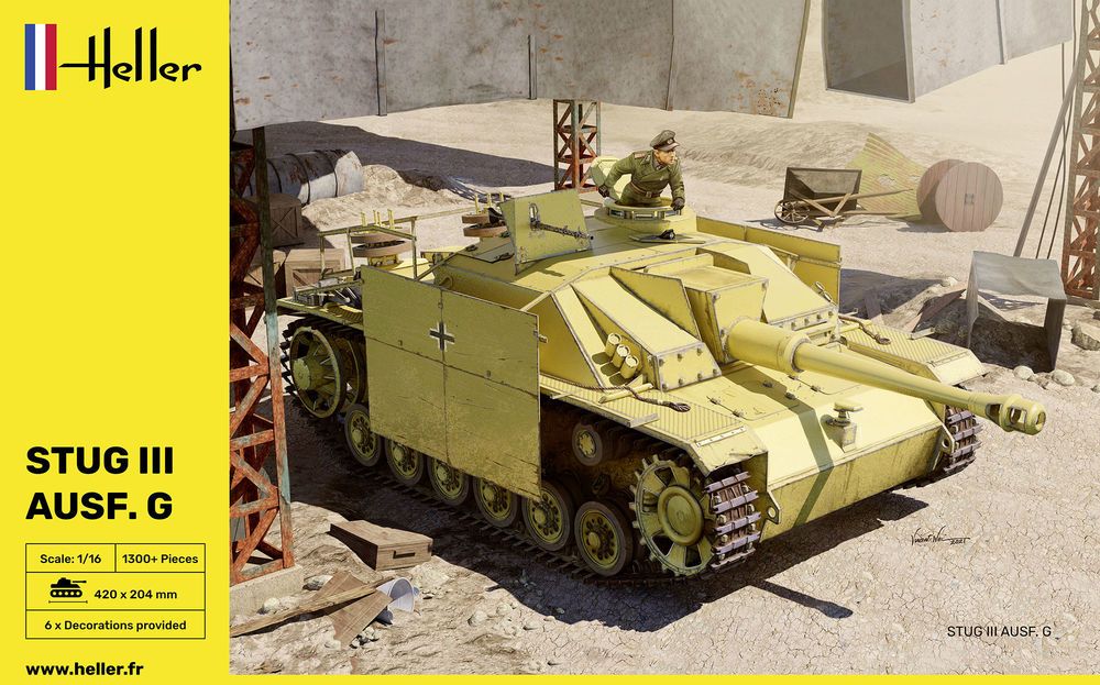 Heller 30320 Stug III Ausf. G
