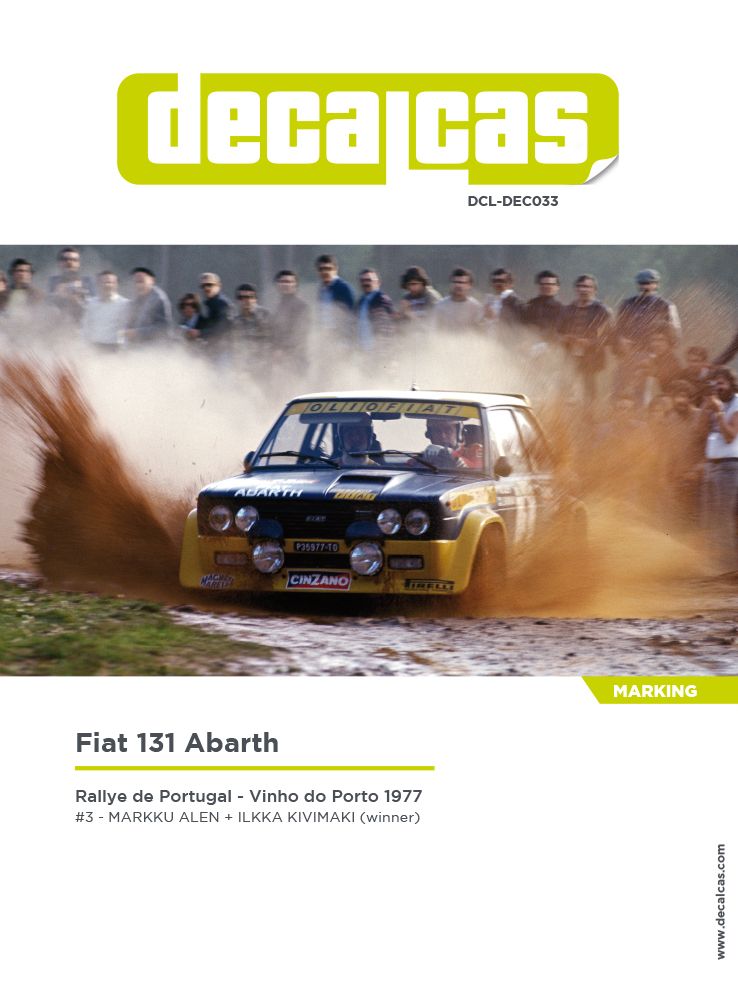 Decalcas DEC033 Fiat 131 Abarth
