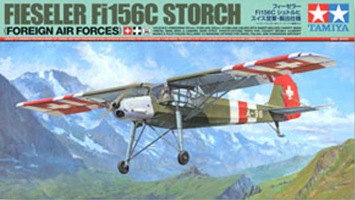Tamiya 25158 Fieseler Fi156C Storch - Foreign Air Forces