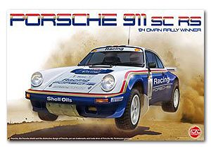 NuNu Model Kit PN24011 Porsche 911 SC/RS 1984 Oman Rally Winner