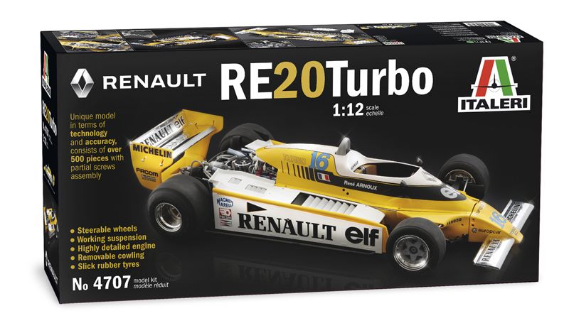 Italeri 4707 Renault RE 20 Turbo