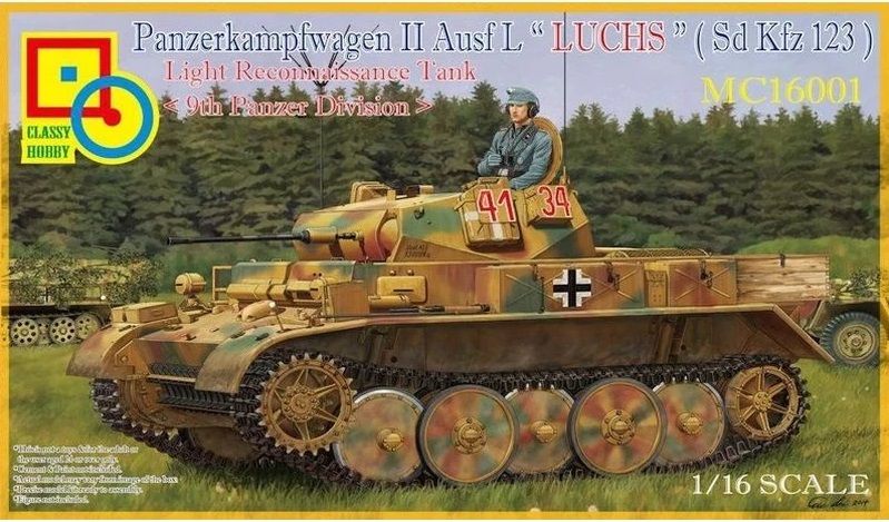 Classy Hobby 16001 PzKpfw. II Ausf. L Luchs