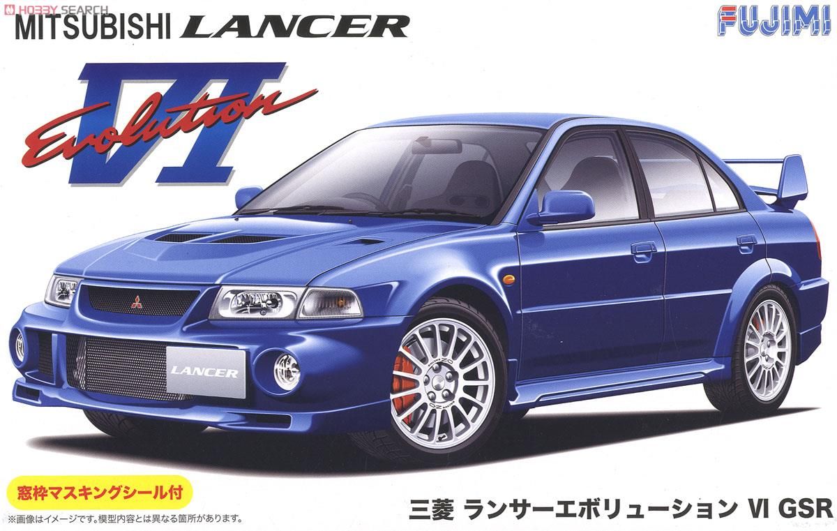 Fujimi 03923 Mitsubishi Lancer Evolution VI GSR