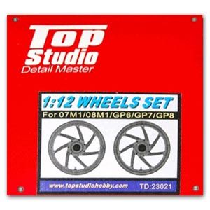 Top Studio TD23021 Wheels Set for 07M1,08M1,GP6,GP7,GP8