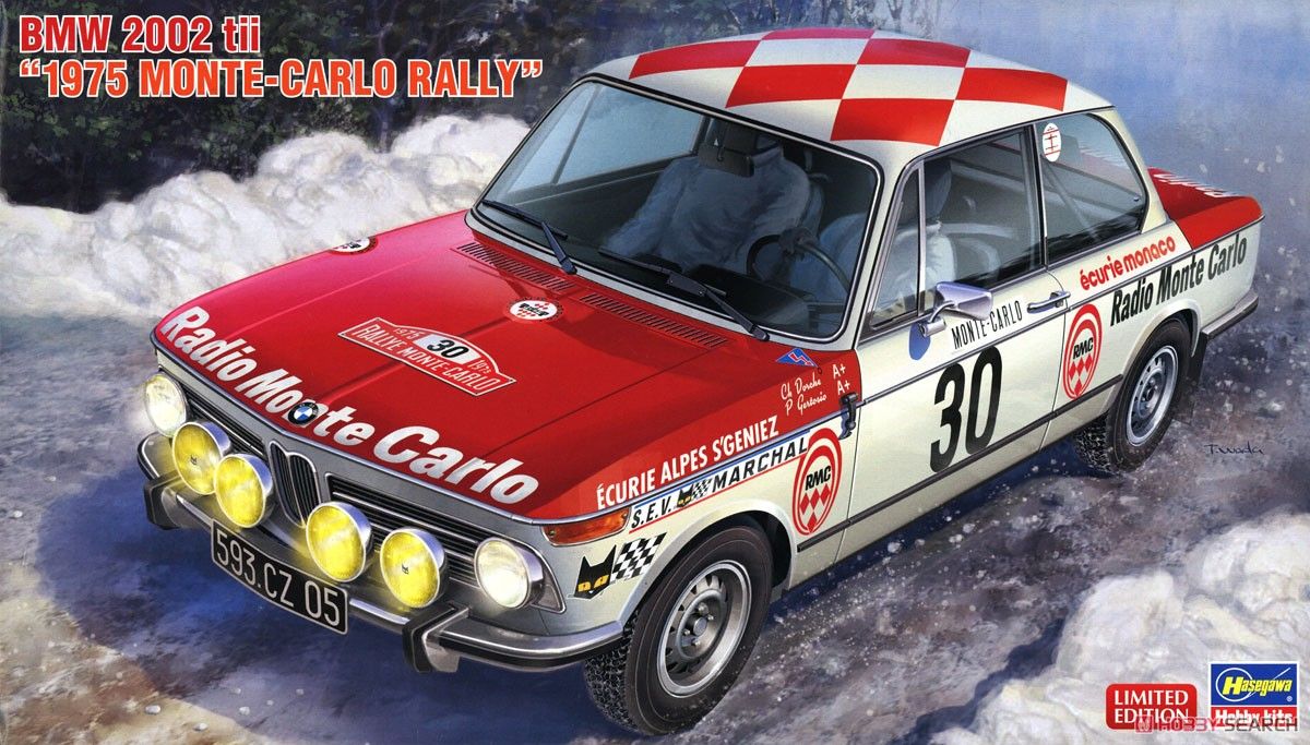 Hasegawa 20516 BMW 2002tii 1975 Monte Carlo Rally