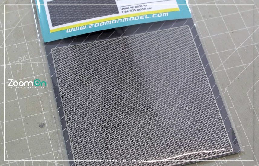 ZoomOn ZT030 Aluminium rhombus grid plate