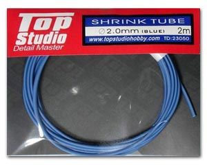 Top Studio TD23050 2.0 mm Shrink Tube (Blue)