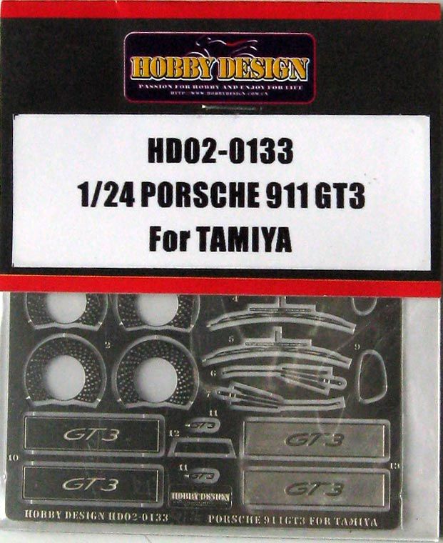 Hobby Design HD02-0133 Porsche 911 GT3 Grade-Up for Tamiya