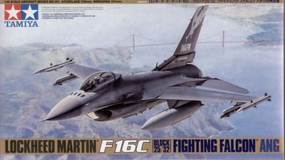 Tamiya 61101 Lockheed Martin F-16C [Block 25-32] Fighting Falcon ANG