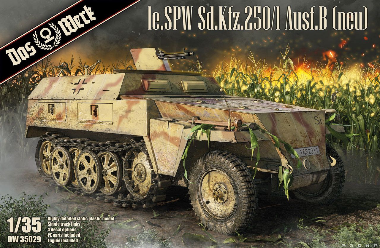 Das Werk 35029 le.SPW Sd.Kfz.250/1 Ausf.B (neu)