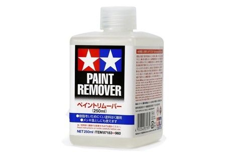Tamiya 87183 Paint Remover (250ml) for acrylic, enamel and lacquer-based paints