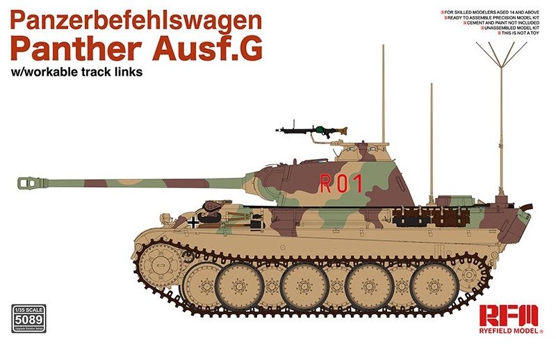 Rye Field Model 5089 Panzerbefehlswagen Panther Ausf.G
