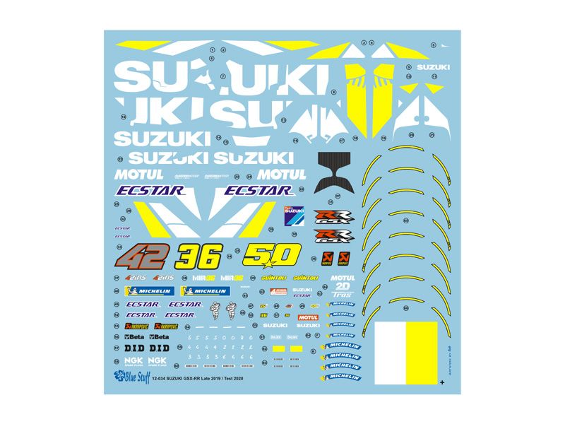 Blue Stuff 12-034 SUZUKI GSX-RR 2019 / Test 2020
