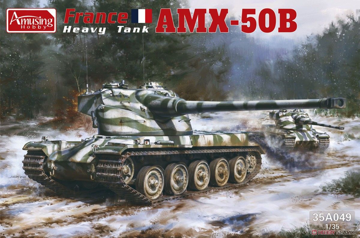 Amusing Hobby 35A049 French Heavy Tank AMX-50B