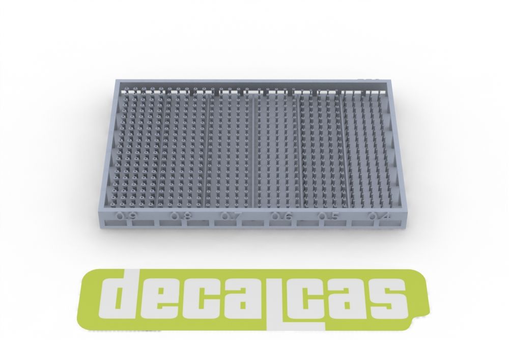 Decalcas PAR074 Button head hex socket screws with washer 0,4mm, 0,5mm, 0,6mm, 0,7mm, 0,8mm and 0,9mm