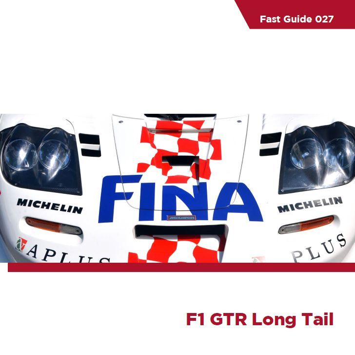 Komakai KOM-FG027 Fast Guide - McLaren F1 GTR Long Tail Team BMW Motorsport sponsored by Fina