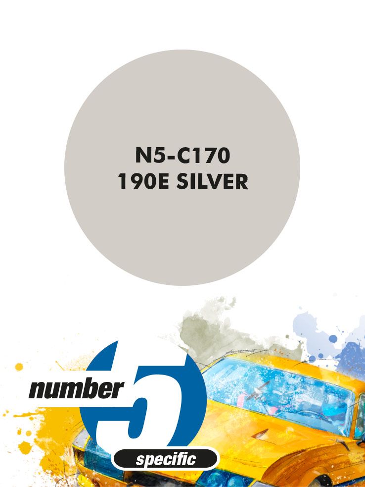 Number 5 N5-C170 190E Silver